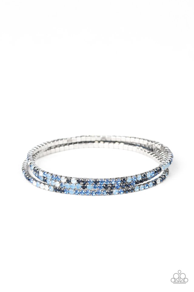 Paparazzi Bracelet ~ Sugar and ICE - Blue