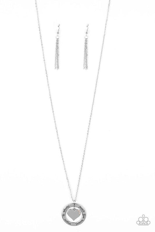 Paparazzi Necklace ~ Always A Mother, Forever My Friend - Pink