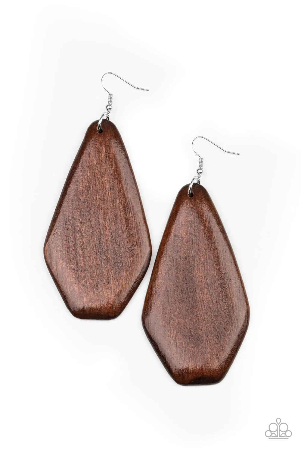Bodacious bombshell brown paparazzi earrings Clearance