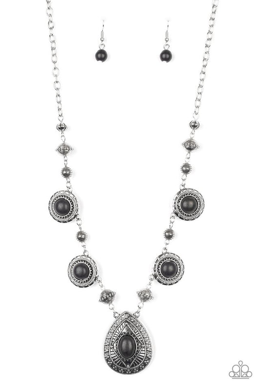 Mayan Magic - Black - Paparazzi Necklace Image