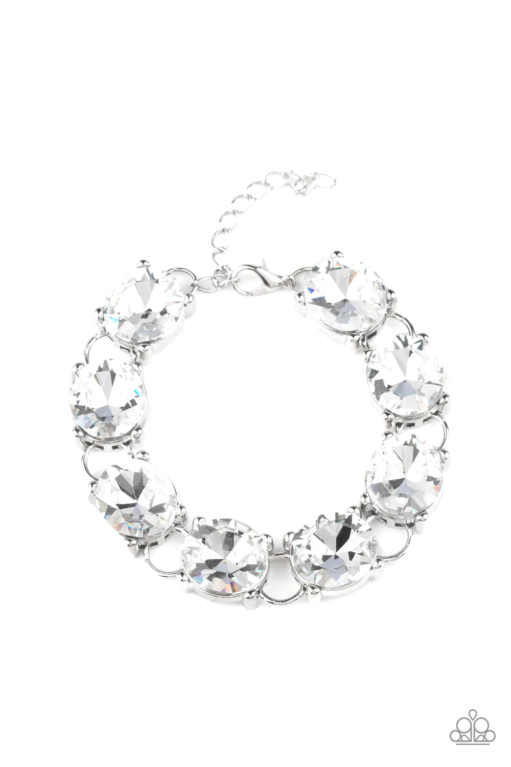 Pulsera Paparazzi ~ Cuida tus modales - Blanca