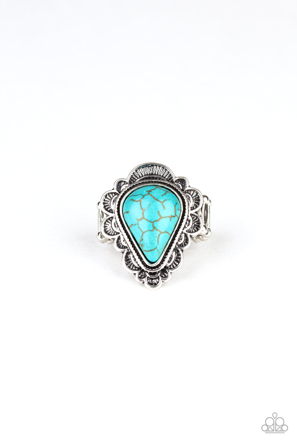 Paparazzi Ring ~ Desert Escape - Blue