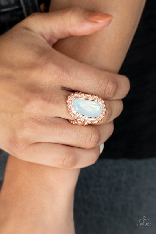For ETHEREAL! - Rose Gold - Paparazzi Ring Image