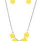 Garden Party Posh - Yellow - Paparazzi Necklace Image
