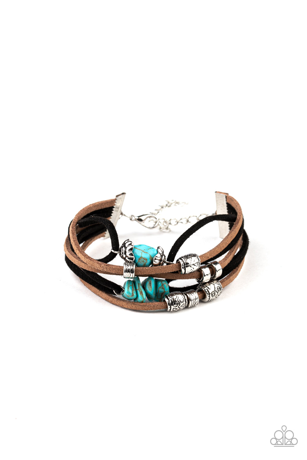 Paparazzi Bracelet ~ Rocky Mountain Rebel - Blue