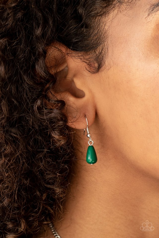 Bohemian Banquet - Green - Paparazzi Necklace Image