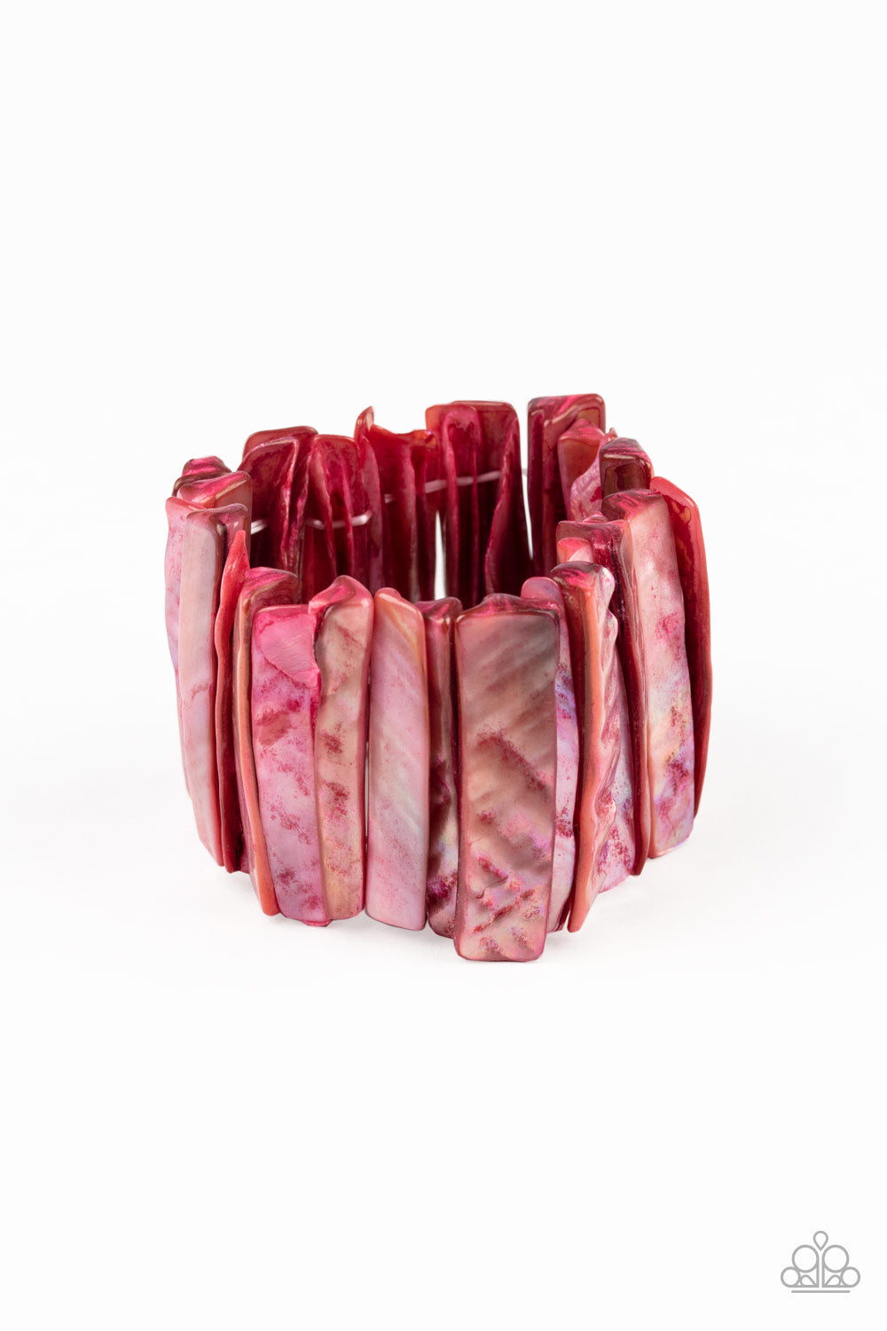 Paparazzi Bracelet ~ Beach Blast - Red