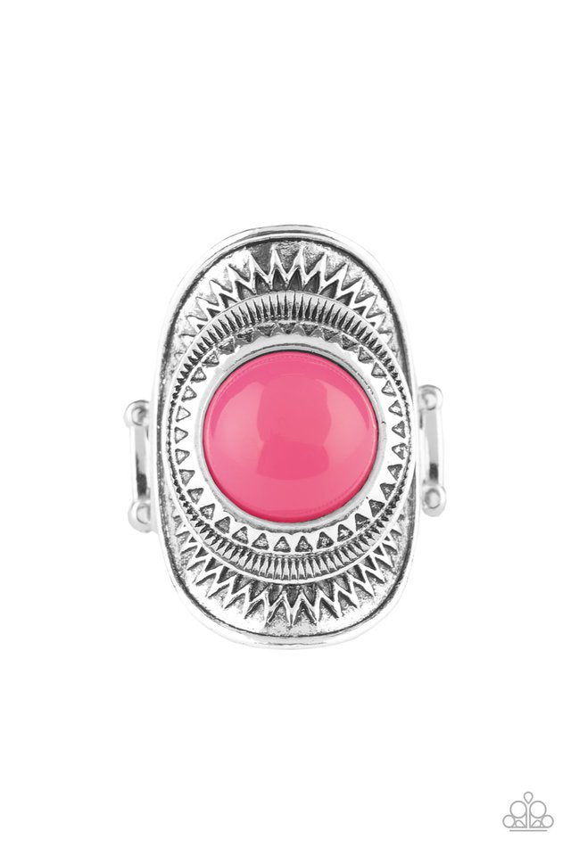 Sunny Sensations - Pink - Paparazzi Ring Image