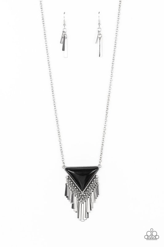 Badlands Bonanza - Black - Paparazzi Necklace Image