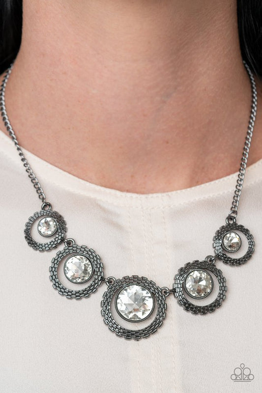 PIXEL Perfect - Black - Paparazzi Necklace Image