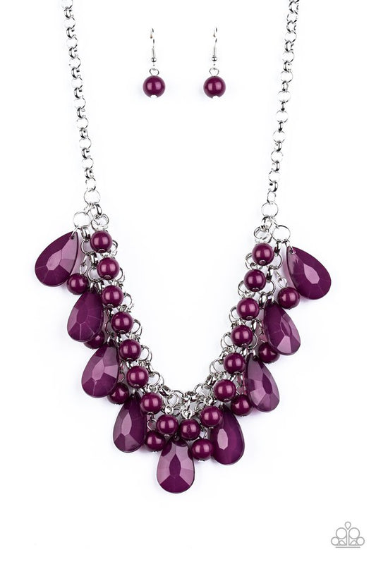 Endless Effervescence - Purple - Paparazzi Necklace Image