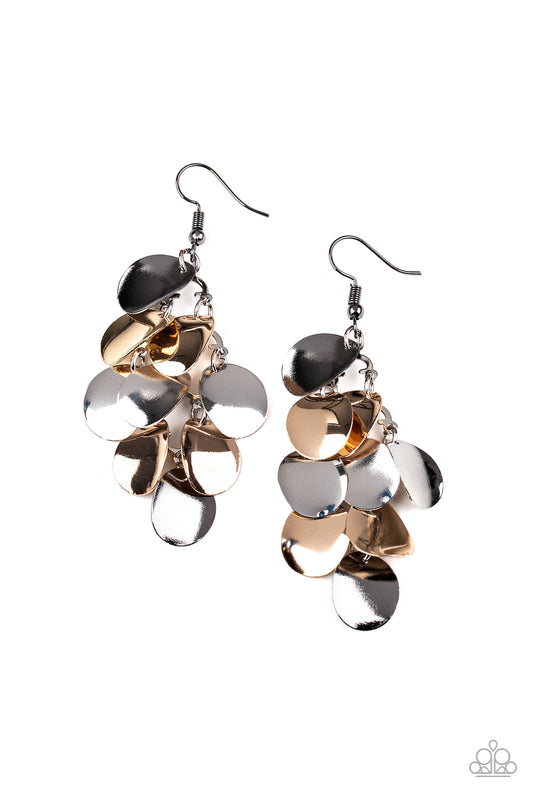 Paparazzi Earring ~ Resplendent Reflection - Multi