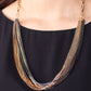 Paparazzi Necklace ~ Beat Box Queen - Gold
