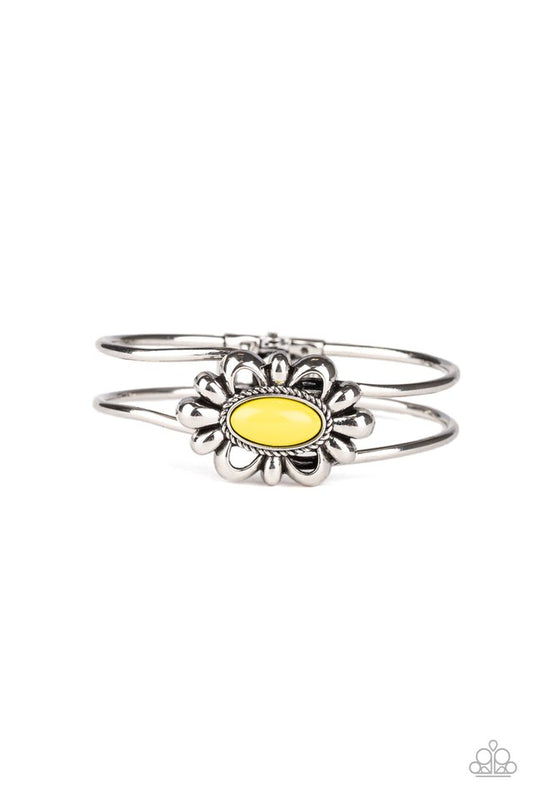 Serene Succulent - Yellow - Paparazzi Bracelet Image