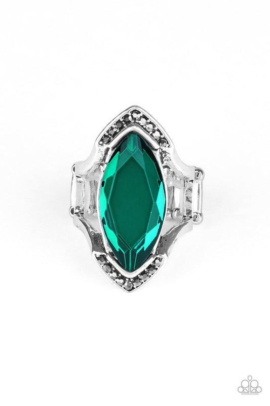 Paparazzi Ring ~ Leading Luster - Green