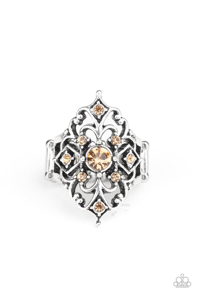 Imperial Iridescence - Brown - Paparazzi Ring Image