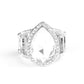 Paparazzi Ring ~ BLINGing Down The House - White