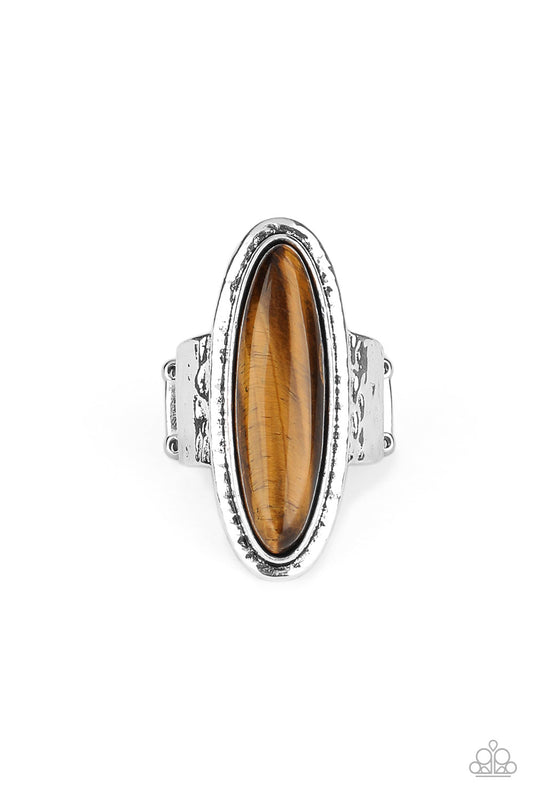 Paparazzi Ring ~ Stone Mystic - Brown