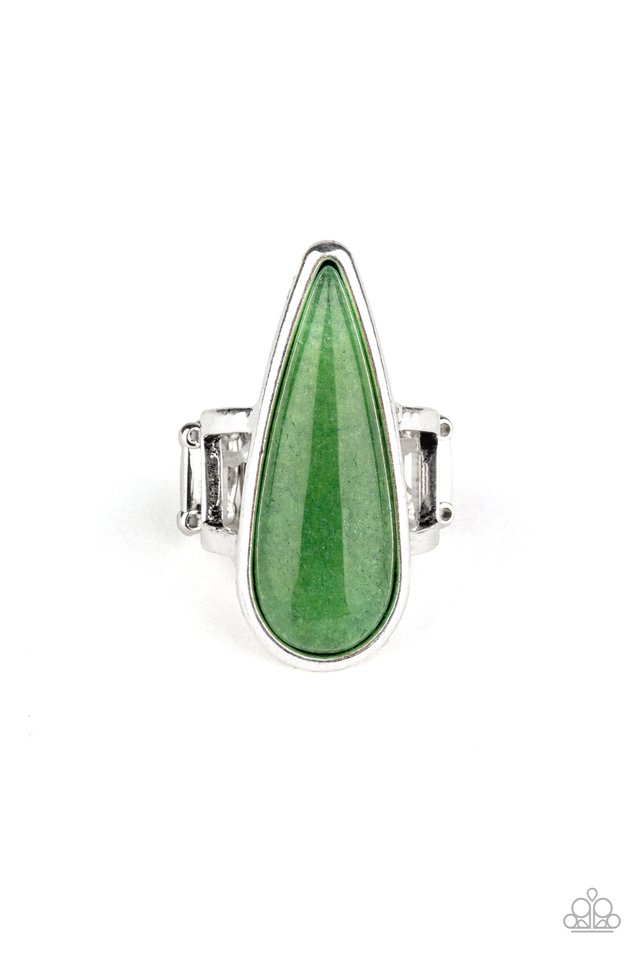 Spiritual Awakening - Green - Paparazzi Ring Image