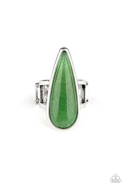 Spiritual Awakening - Green - Paparazzi Ring Image