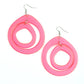 Show Your True NEONS - Pink - Paparazzi Earring Image