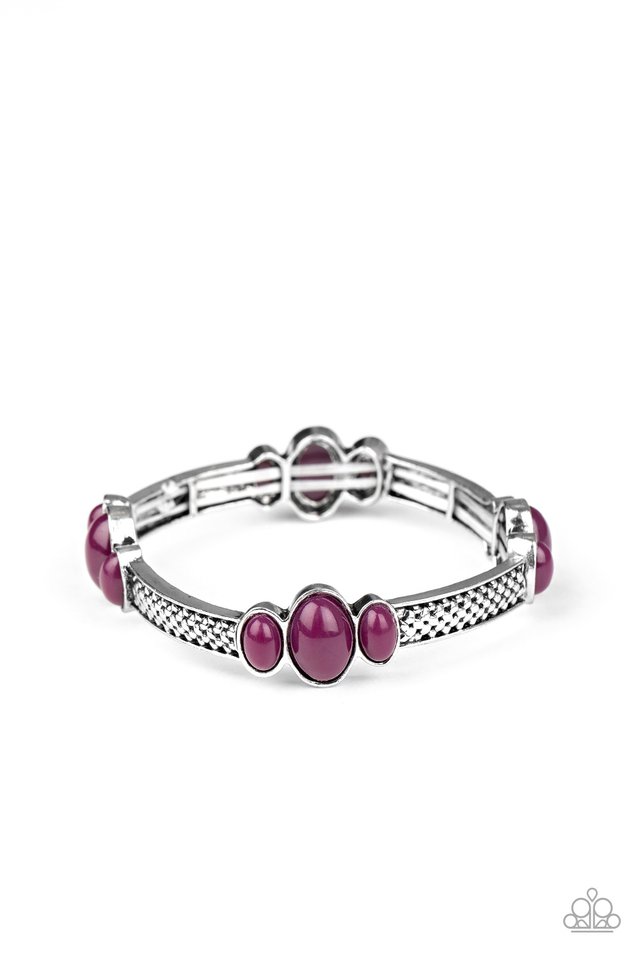 Instant Zen - Purple - Paparazzi Bracelet Image