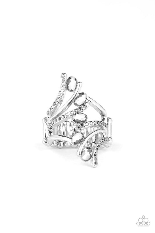 Majestic Marvel - Silver - Paparazzi Ring Image