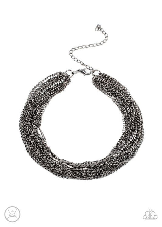 Catch You LAYER! - Black - Paparazzi Necklace Image