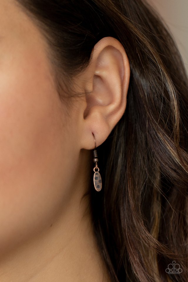 Natures Melody - Copper - Paparazzi Necklace Image