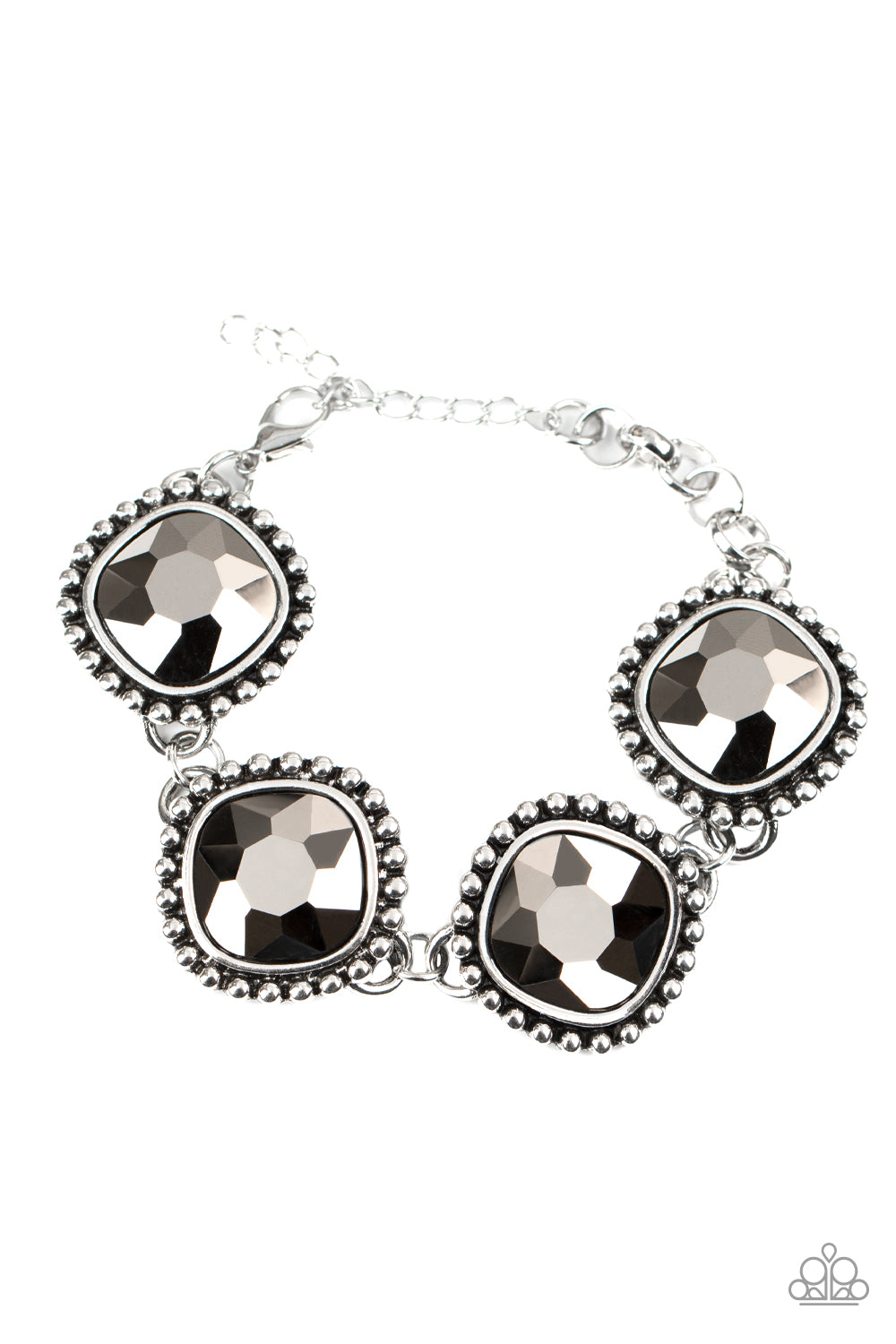 Paparazzi Bracelet ~ Megawatt - Silver