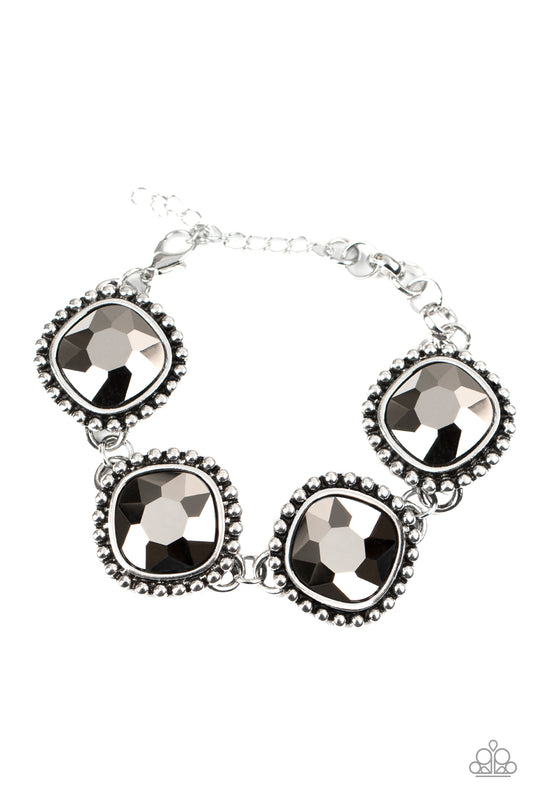 Paparazzi Bracelet ~ Megawatt - Silver