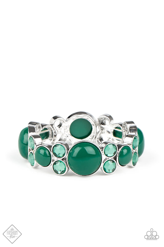 Pulsera Paparazzi: solución de moda para septiembre de 2020 ~ Celestial Escape - Verde