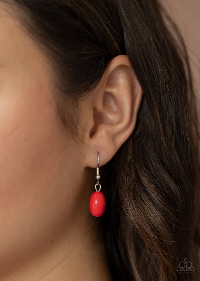 Flamingo Flamboyance - Red - Paparazzi Necklace Image