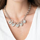 Paparazzi Necklace LOP Jan 2021 ~ HEART on Your Heels - White