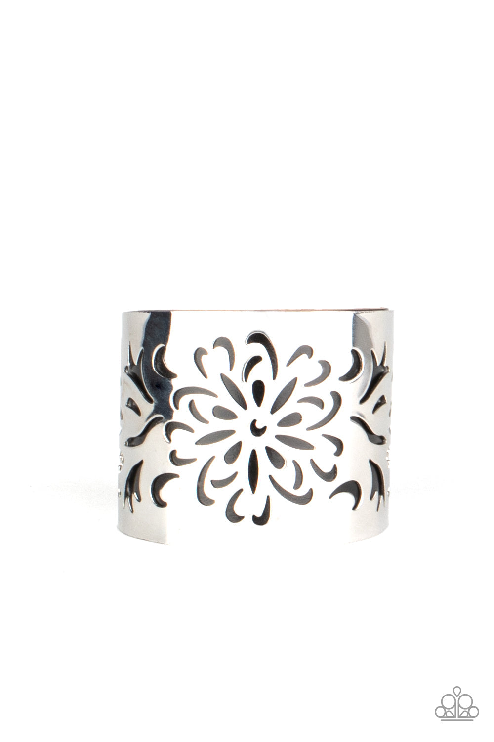 Paparazzi Bracelet ~ Get Your Bloom On - Black