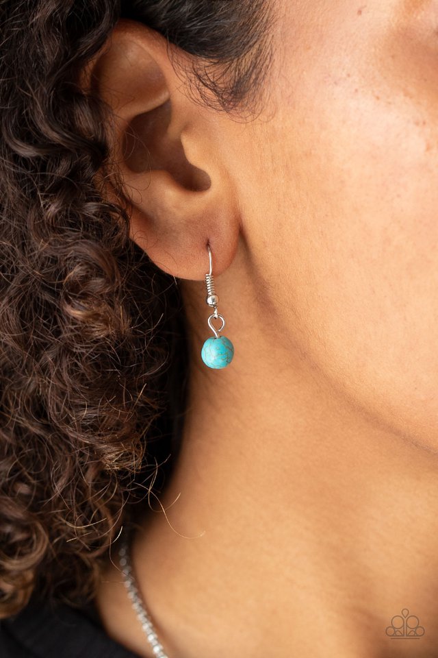 Sahara Quest - Blue - Paparazzi Necklace Image