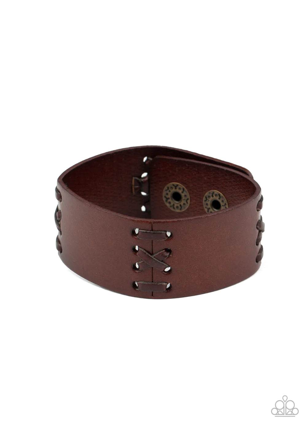 Paparazzi Bracelet ~ Batters Up - Brown