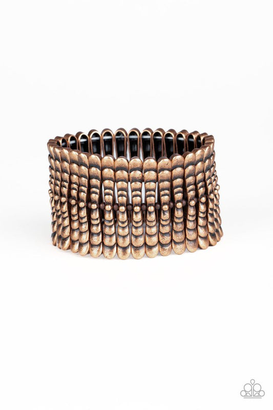 Level The Field - Copper - Paparazzi Bracelet Image