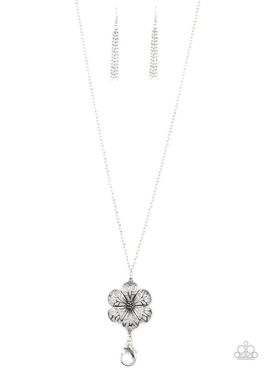 Ready, Set, GROW! - Silver - Paparazzi Necklace Image