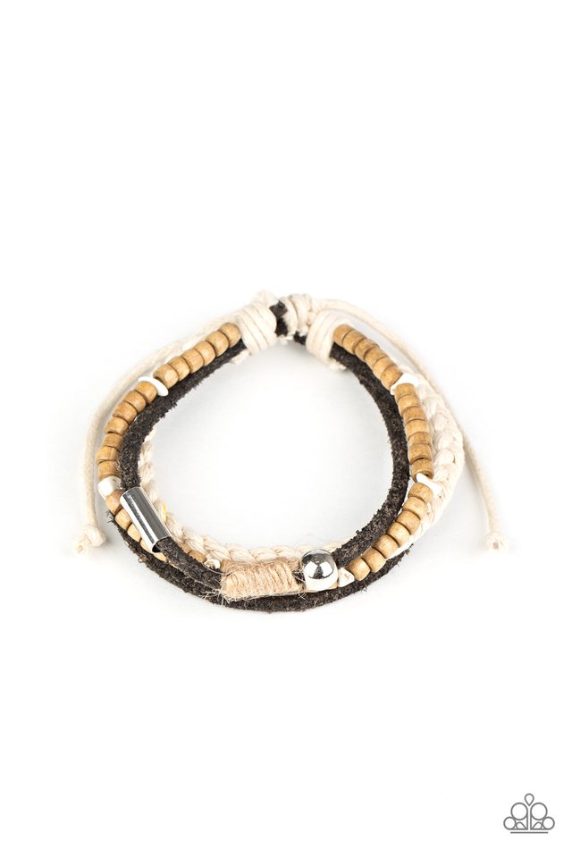 Sahara Pilgrim - Black - Paparazzi Bracelet Image