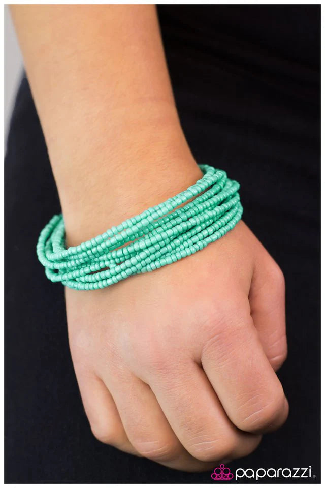 Paparazzi Bracelet ~ Could You Be More PACIFIC? - Blue