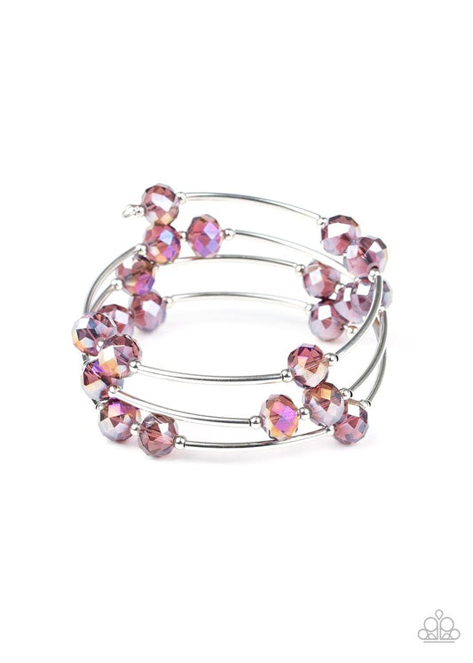 Dreamy Demure - Purple - Paparazzi Bracelet Image