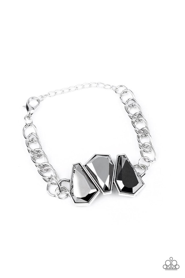 Raw Radiance - Silver - Paparazzi Bracelet Image