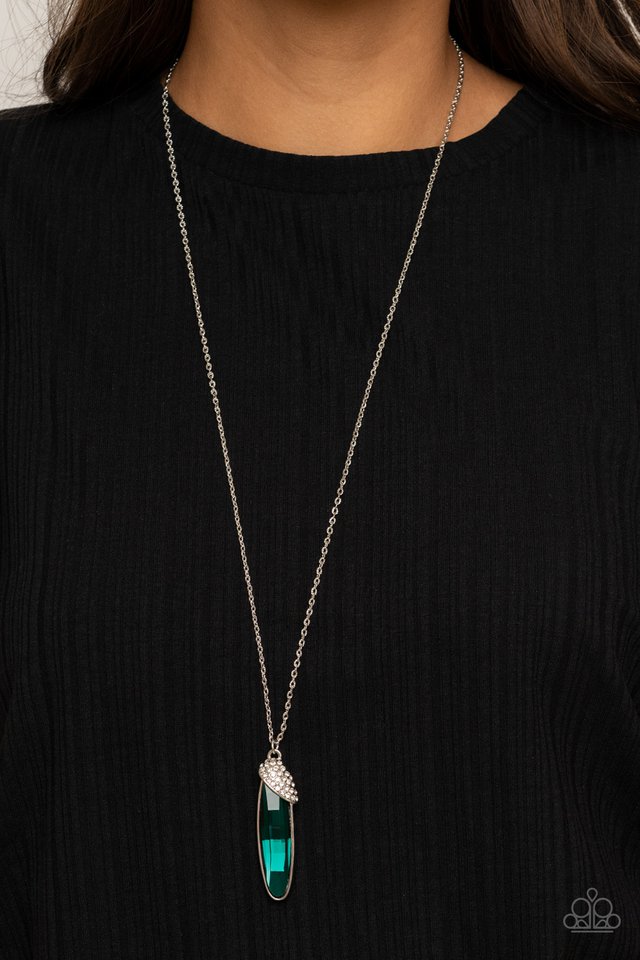 open lace back dress Paparazzi Necklace ~ Spontaneous Sparkle