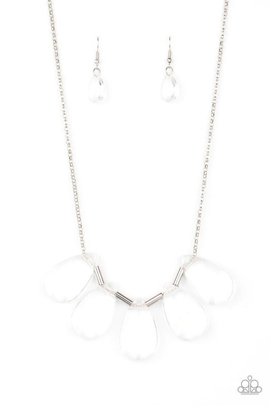 HEIR It Out - White - Paparazzi Necklace Image