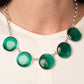 Ethereal Escape - Green - Paparazzi Necklace Image