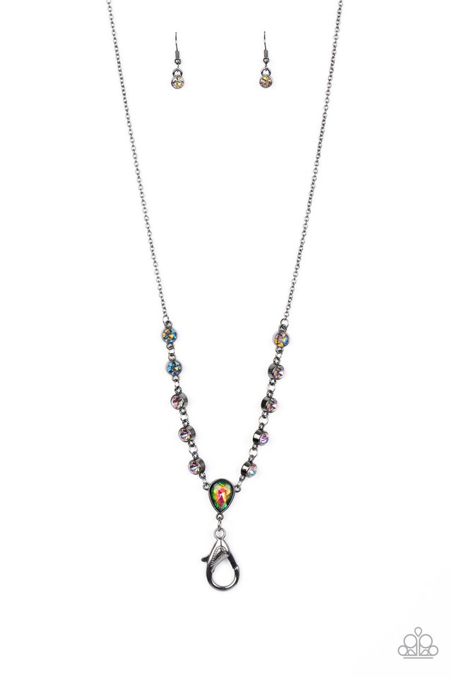 Unfathomable Fierceness - Multi - Paparazzi Necklace Image