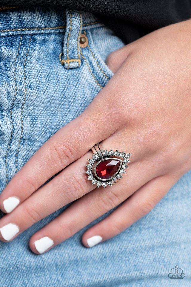 Red clearance paparazzi ring