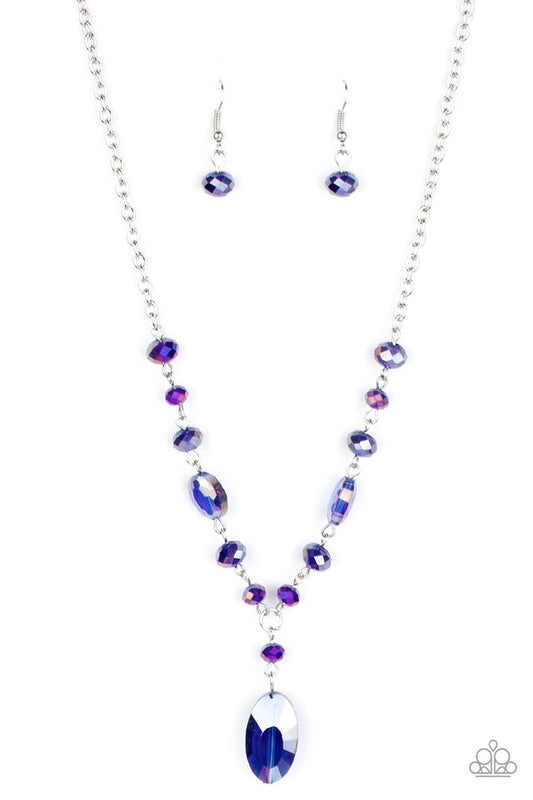 Fashionista Week - Blue - Paparazzi Necklace Image