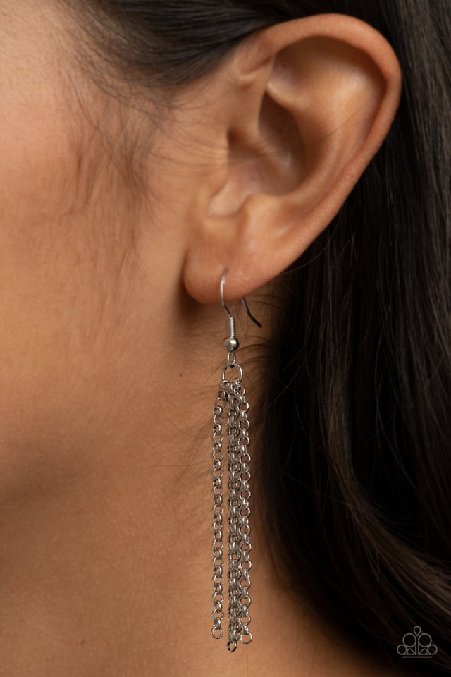 Watercolor Skies - Yellow - Paparazzi Necklace Image